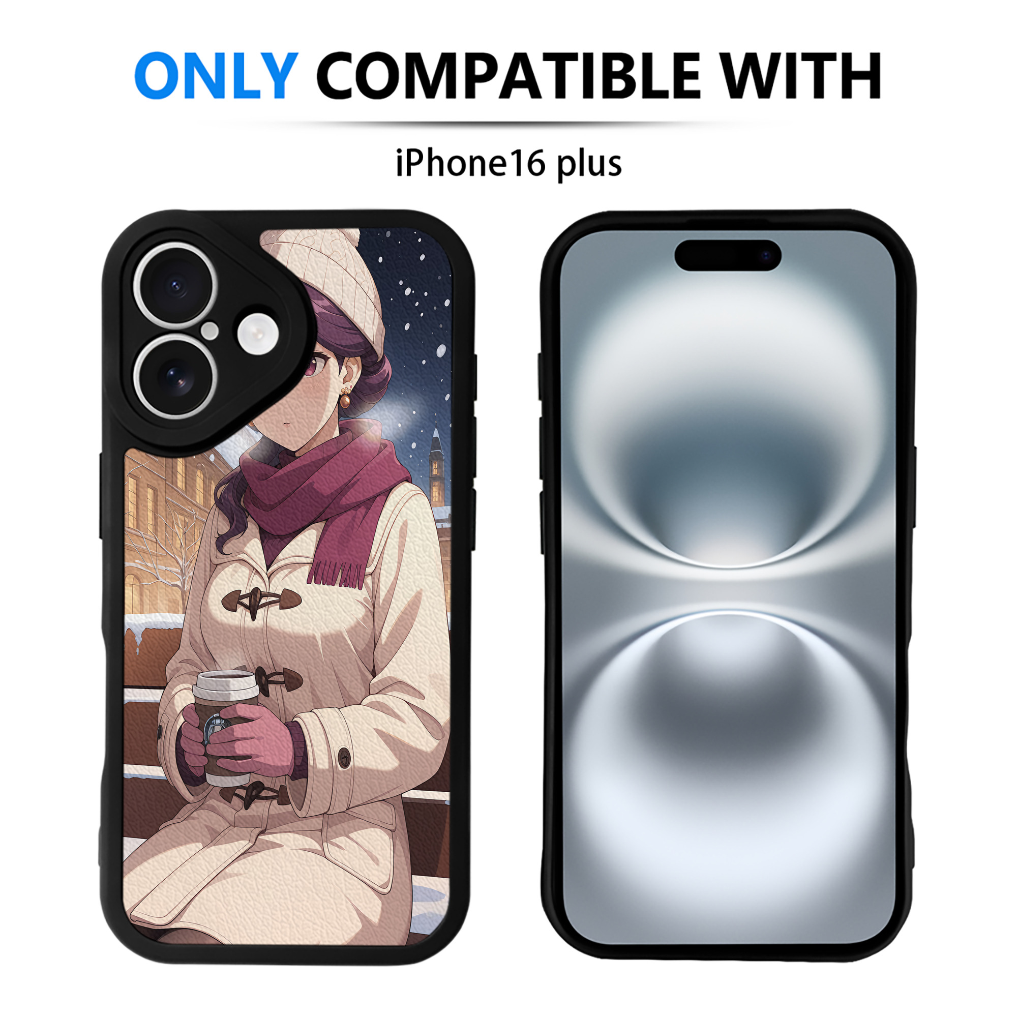 薬屋のひとりごと The Apothecary Diaries 【iPhone 16シリーズ対応】シリコンスマホケース（レザー調） 材質：シリコン